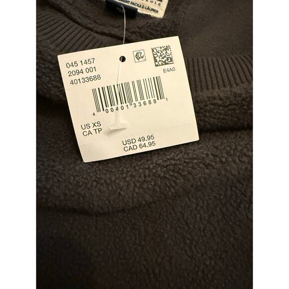 NWT American Eagle "Inside Out" Sweatshirt Oversized Cozy XS - Picture 6 of 8